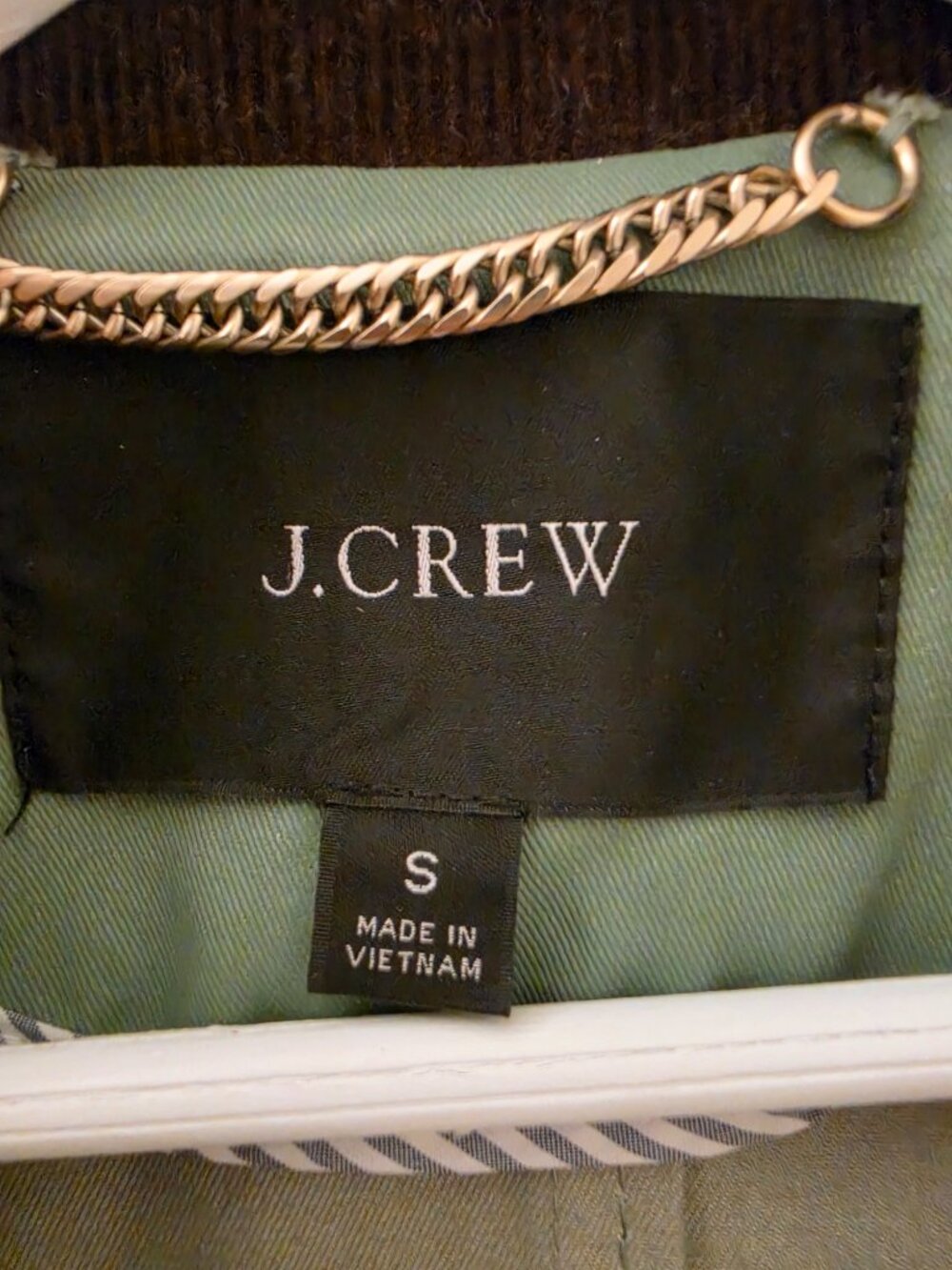 J Crew classic field jacket, waxed parka, utility barn jacket - Picture 6 of 7